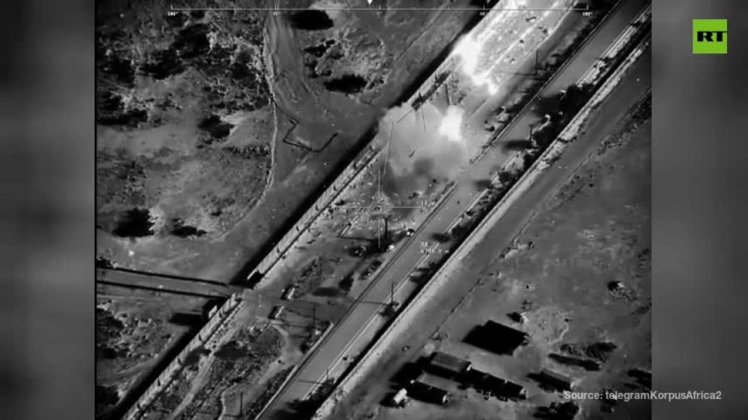 Russia Pounds Terrorists in Mali Clip 3